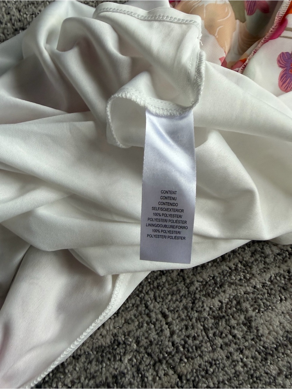Wayf Cream Floral Off-Shoulder Mini Dress | Cottagecore - Picture 11 of 11